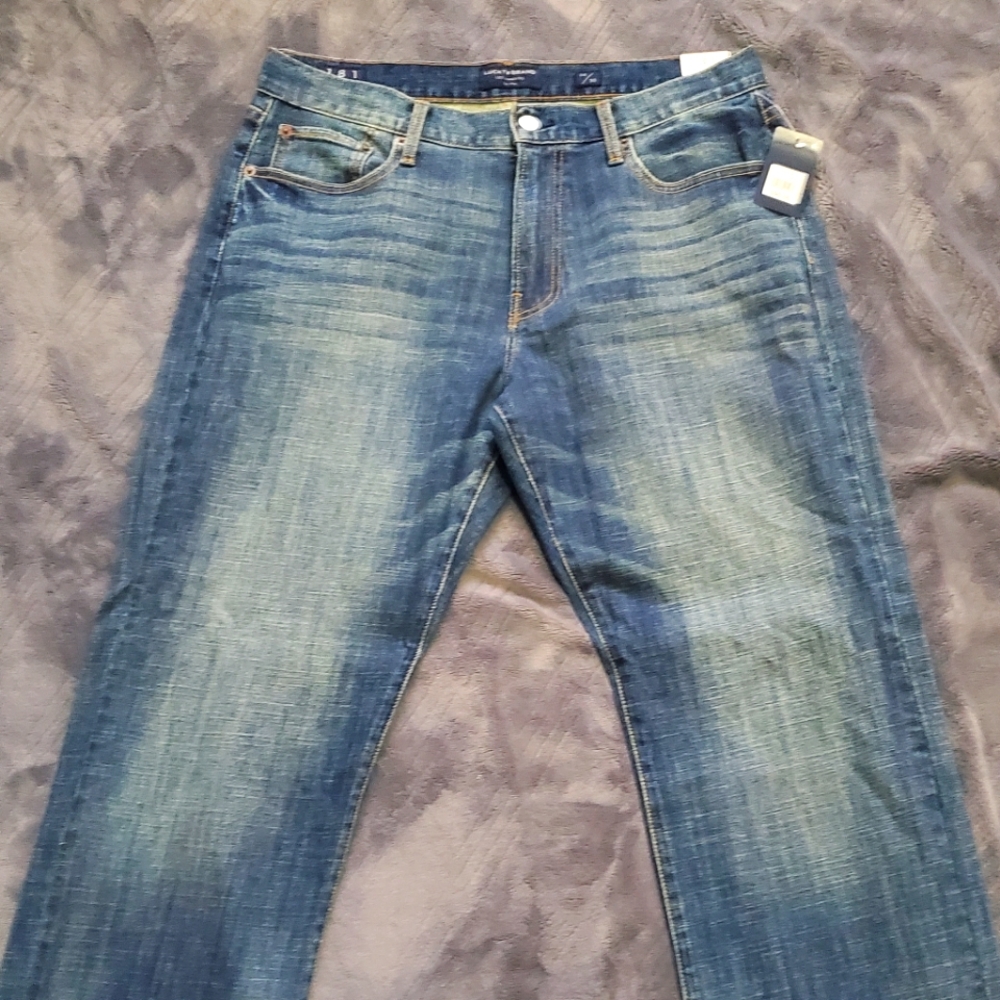 Mens Lucky Jeans Size 34x30